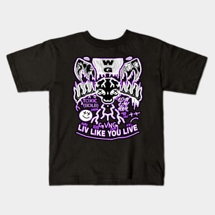 WI3RD GVNG ''LIV'' Kids T-Shirt